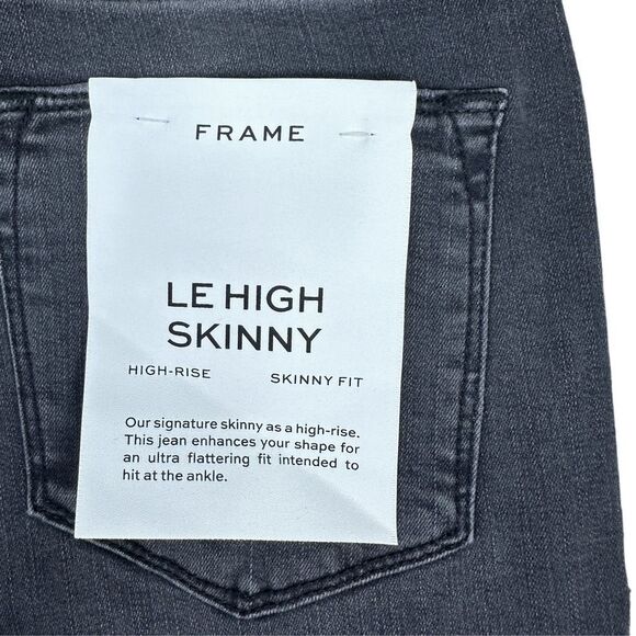 FRAME Le High Skinny Jean LHSK208 - Size 31 - BLCD - Picture 10 of 10
